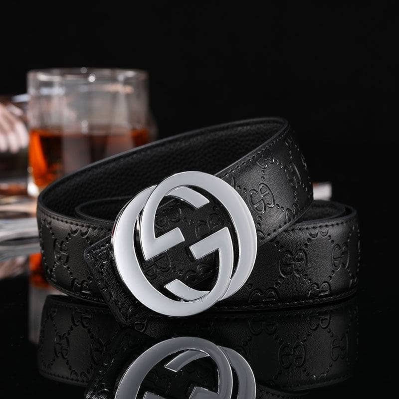 Black Signature GG-logo Leather Belt Gucci MATCHESFASHION US 